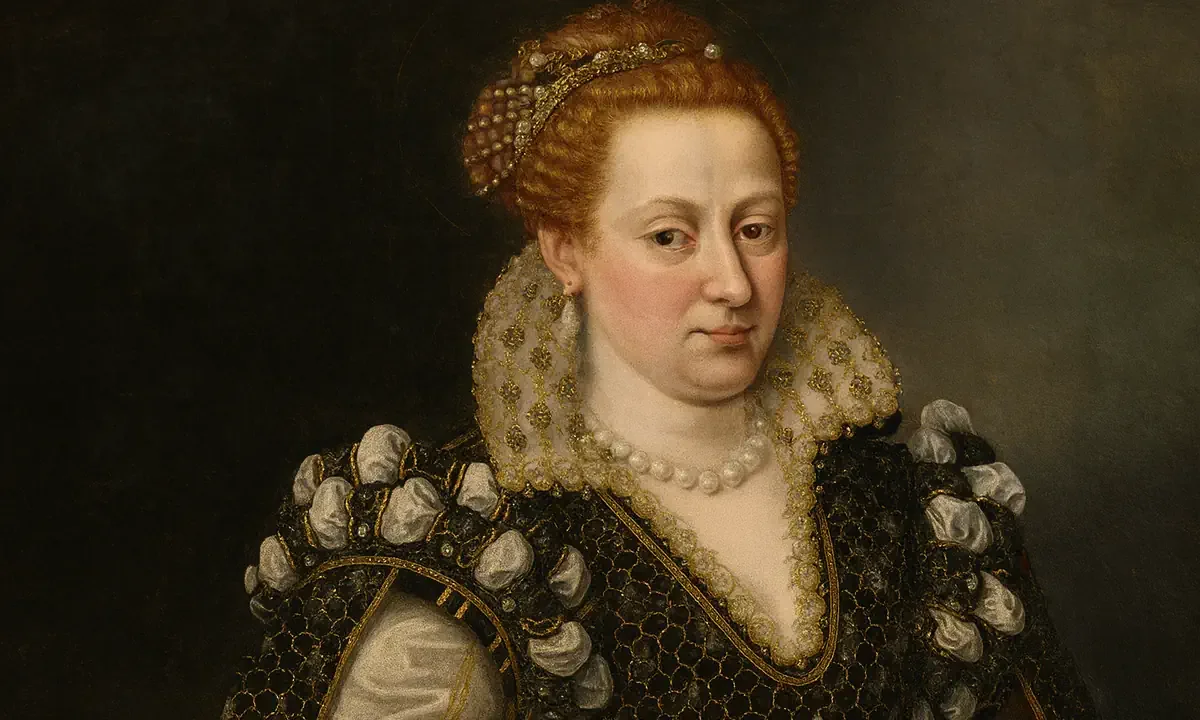 Πορτρέτο της Isabella de’ Medici αποκατεστημένο μετά την αφαίρεση επιχρωματώσεων 19ου αιώνα στο Carnegie Museum