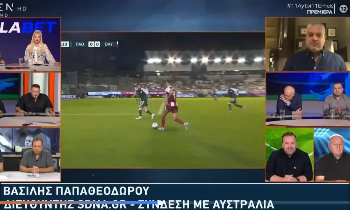 Καμία παράβαση δεν βλέπει ο Βασίλης Παπαθεοδώρου στη φάση με το μαρκάρισμα στον Καμπελά στο ντέρμπι Παναθηναϊκός – Ολυμπιακός