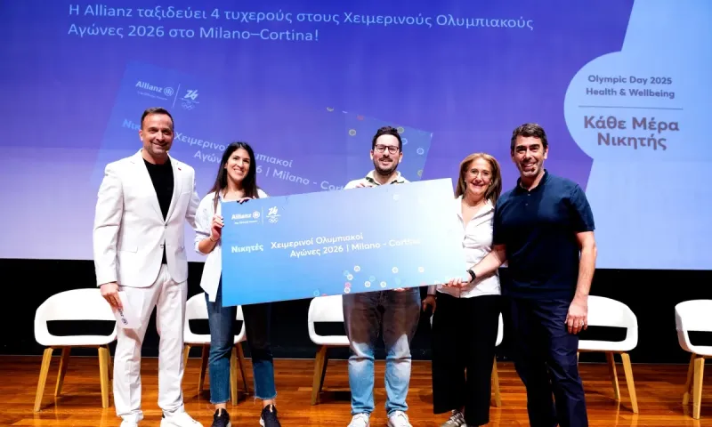 Δελτίο Τύπου: Η Allianz γιόρτασε το Olympic Day με μήνυμα «Κάθε Μέρα Νικητής»