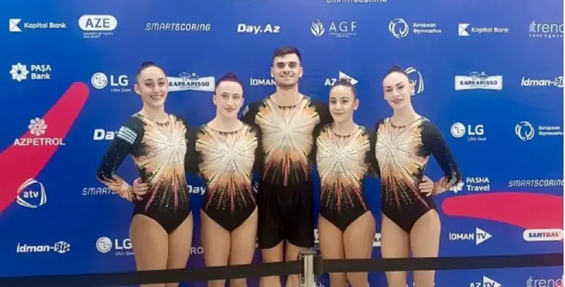 Γυμναστική: Ιστορία έγραψε η ελληνική αεροβική στο Ευρωπαϊκό Πρωτάθλημα της Ganja
