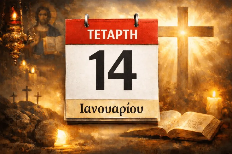 Τετάρτη 14 Ιανουαρίου: Ποιοι γιορτάζουν σήμερα