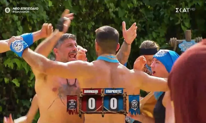 Survivor Στατιστικά 13/1 : Τρεις επαρχιώτες στην κορυφή – Τι έγινε με τους χρόνους