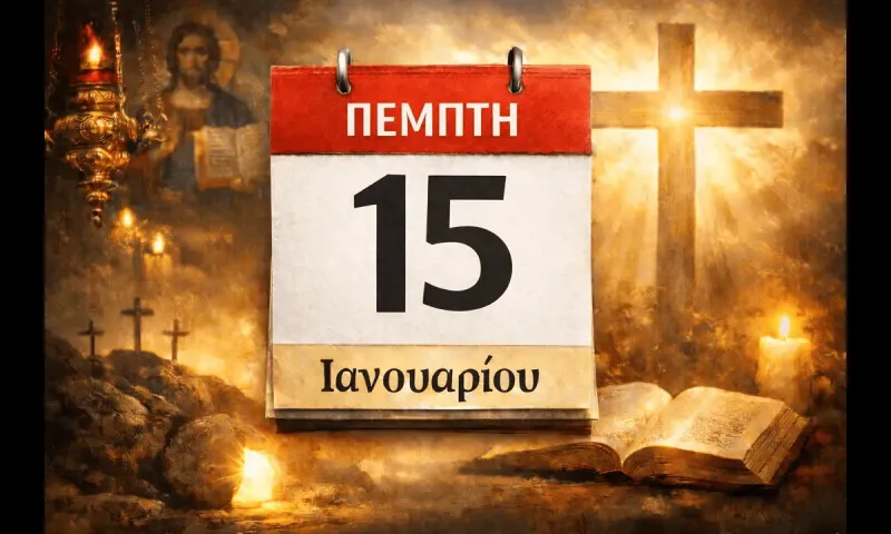 Πέμπτη 15 Ιανουαρίου: Ποιοι γιορτάζουν σήμερα