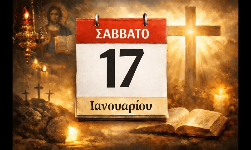 Σάββατο 17 Ιανουαρίου: Ποιοι γιορτάζουν σήμερα