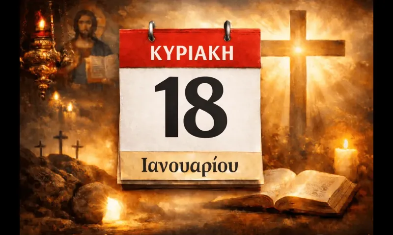 Κυριακή 18 Ιανουαρίου: Ποιοι γιορτάζουν σήμερα