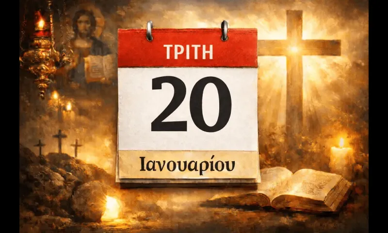 Τρίτη 20 Ιανουαρίου: Ποιοι γιορτάζουν σήμερα