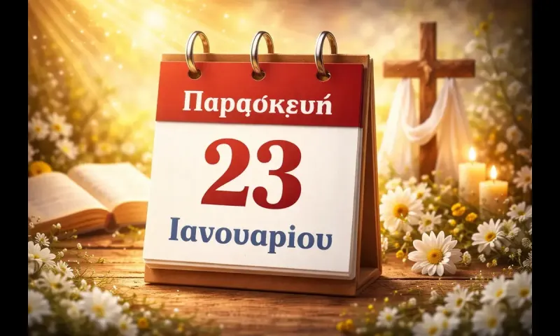 Παρασκευή 23 Ιανουαρίου: Ποιοι γιορτάζουν σήμερα