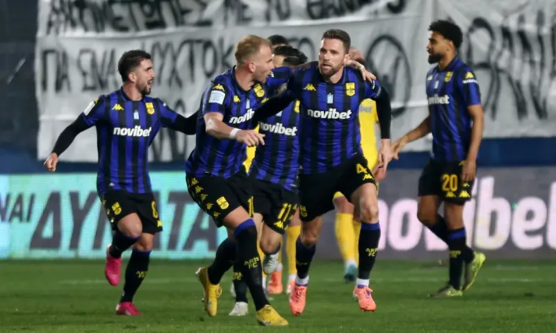 Παναιτωλικός – Άρης 0-1: Νίκη με κεφαλιά Φαμπιάνο και επιστροφή στα τρίποντα