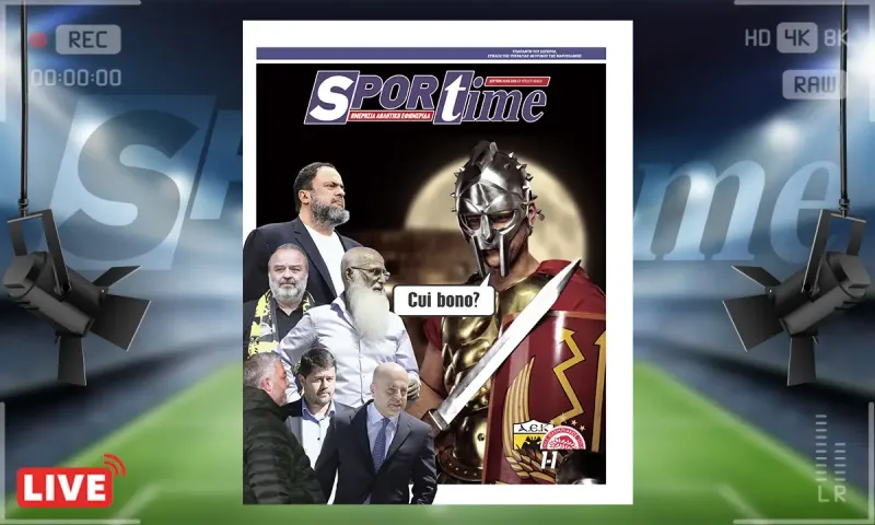 Πρωτοσέλιδο Sportime (2/2): Ποιος ωφελείται?