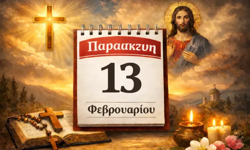 Παρασκευή 13 Φεβρουαρίου: Ποιοι γιορτάζουν σήμερα