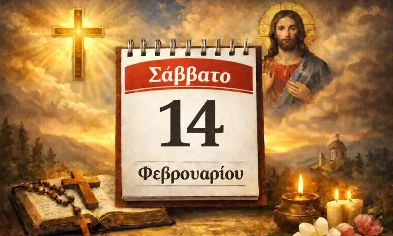Σάββατο 14 Φεβρουαρίου: Ποιοι γιορτάζουν σήμερα