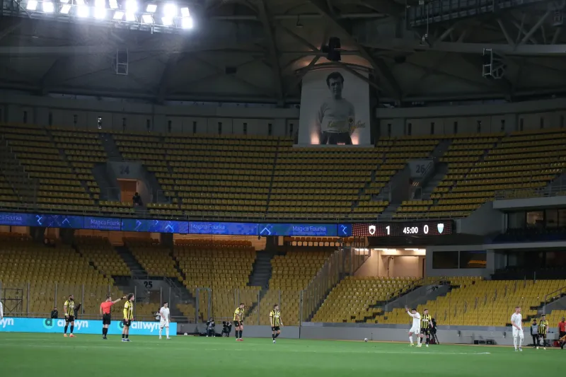 ΑΕΚ - Λεβαδειακός 1-0 (Ημίχρονο): Καλύτερη η ΑΕΚ στο ημίχρονο, ακυρώθηκε στο τσακ γκολ του Λεβαδειακού