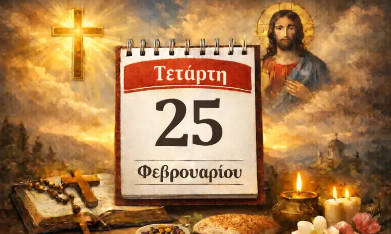 Τρίτη 24 Φεβρουαρίου: Ποιοι γιορτάζουν σήμερα