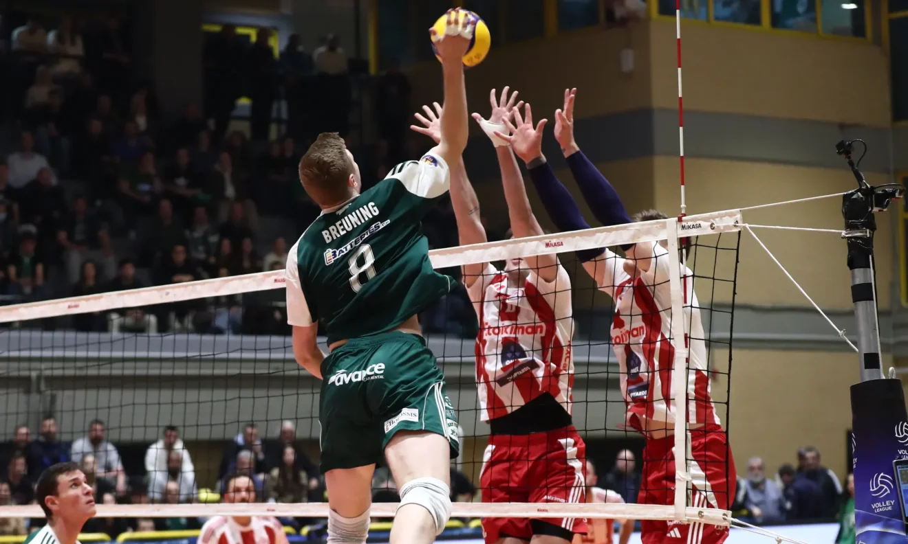 olimpiakos panathinaikos kanali volley