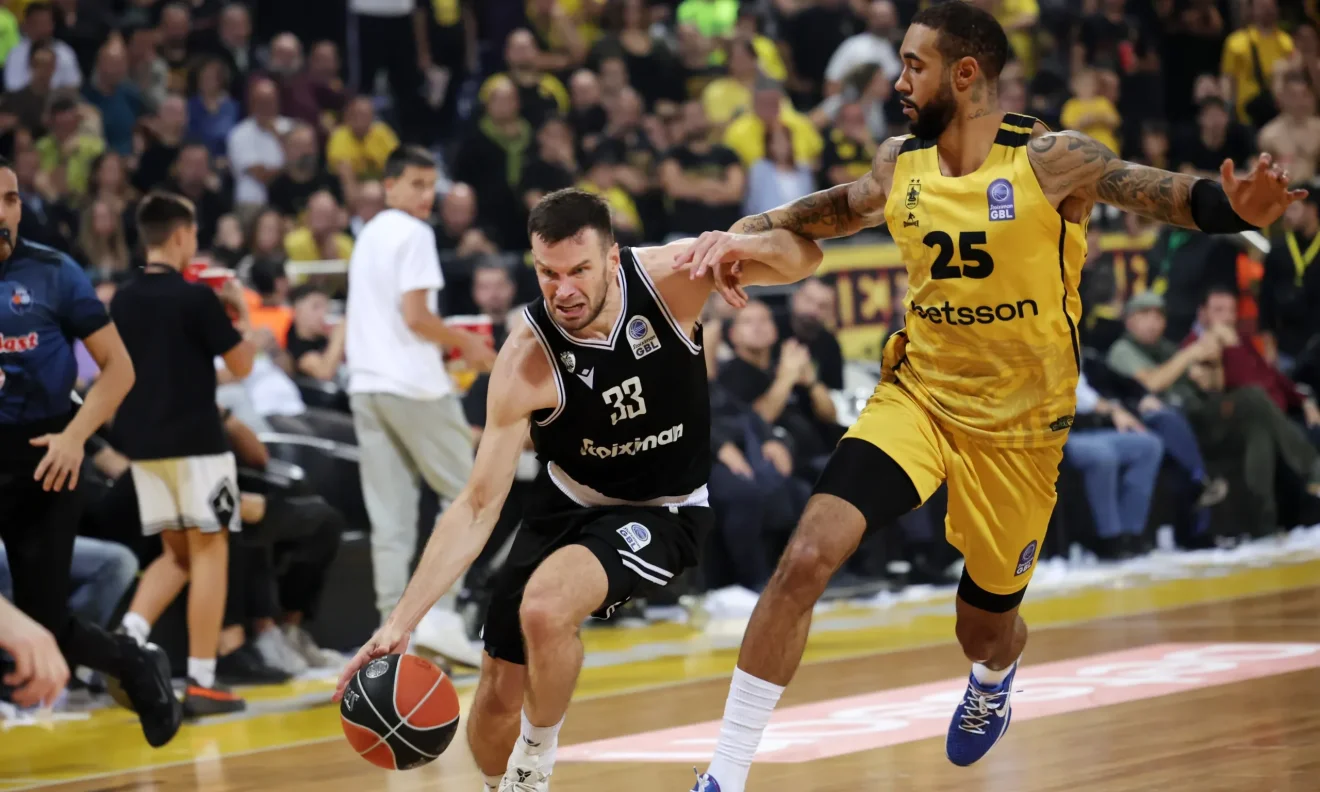 paok aris kanali basket