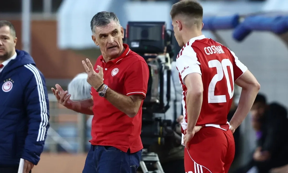 olympiacos, podosfairo, mendilibar