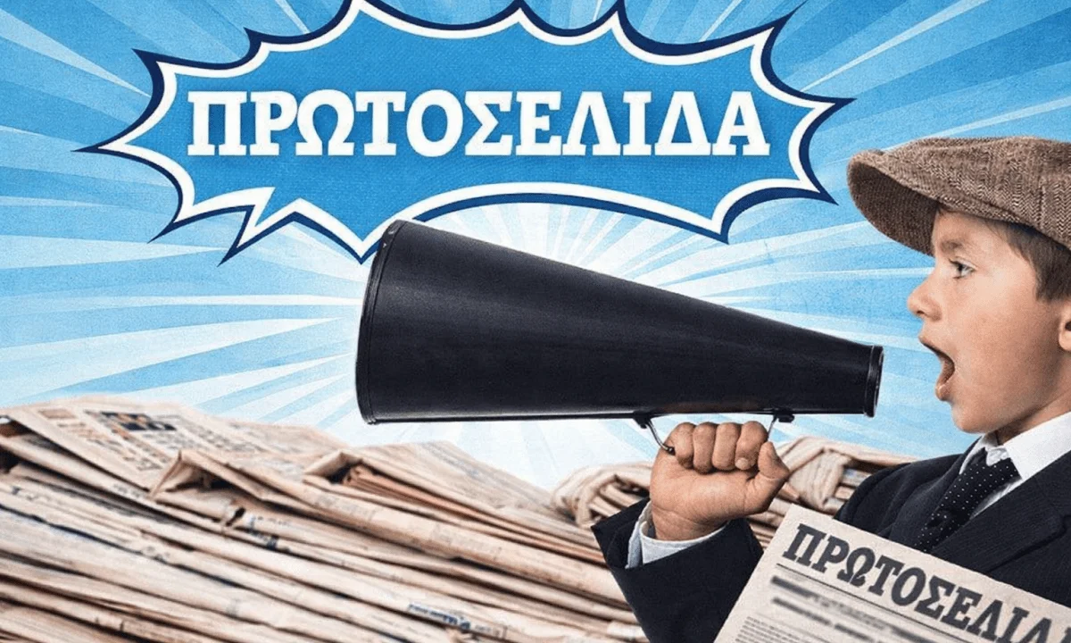 πρωτοσέλιδα, protoselida, efimerides