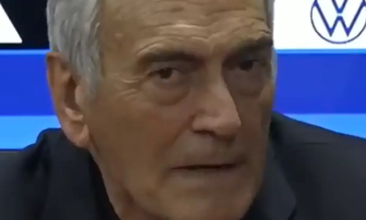 Ο Γκαμπριέλε Γκραβίνα μετά την ήττα της Ιταλίας από τη Βοσνία