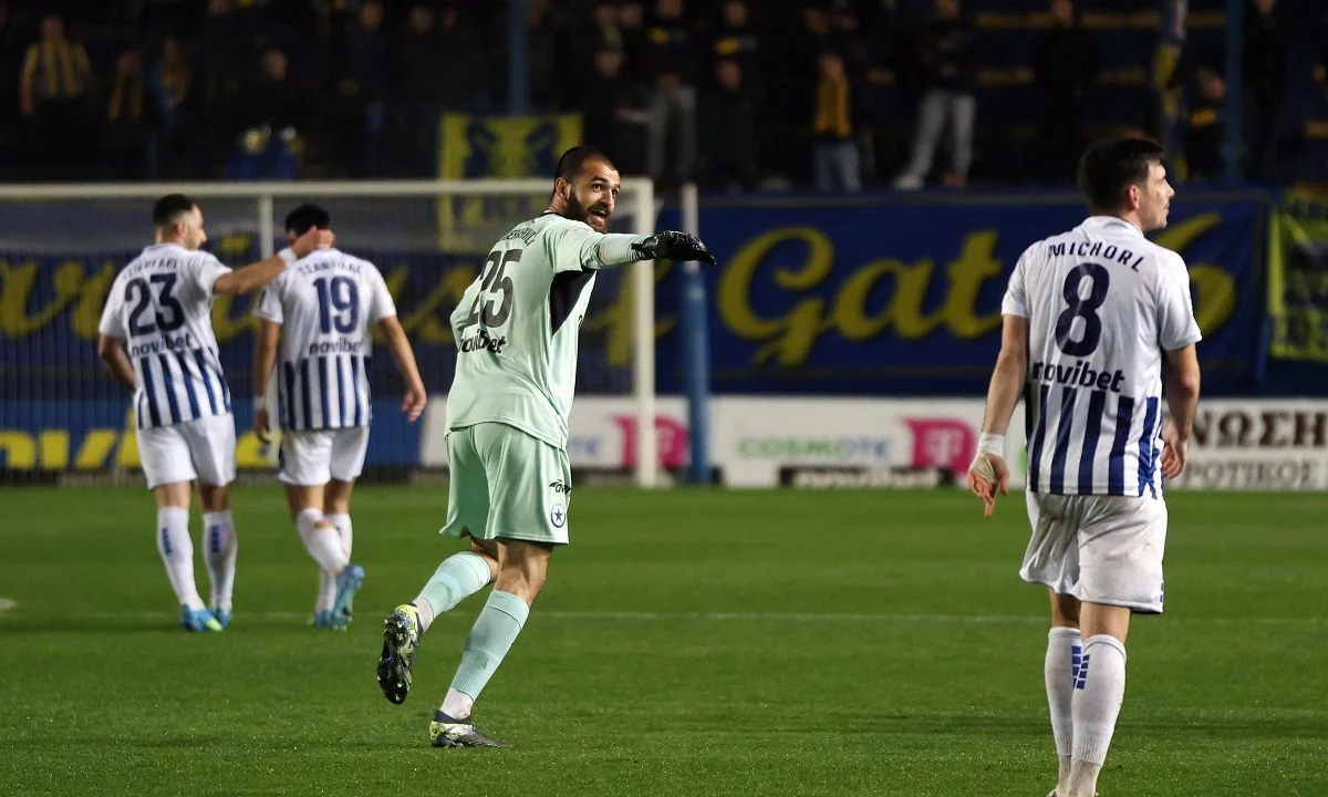 Panaitolikos Atromitos 1 1 gol Gioubitana playouts