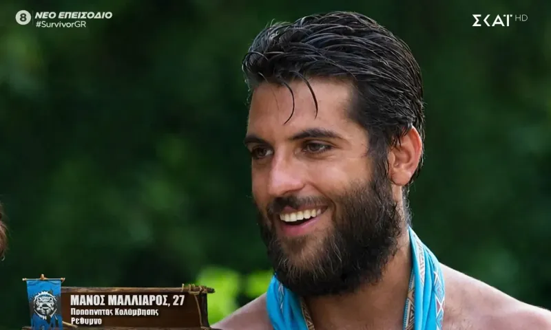 Survivor: Συγκινεί ο Μάνος Μαλλιαρός - «Αφιερώνω αυτή τη νίκη στη νονά μου»