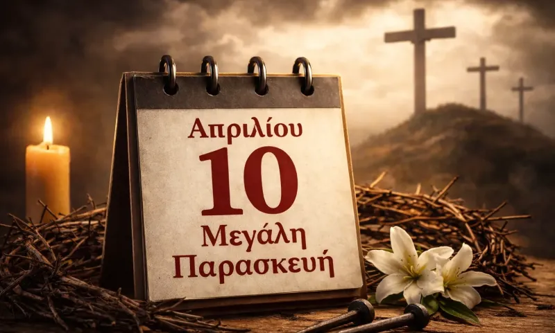 Μεγάλη Παρασκευή 10 Απριλίου: Ποιοι γιορτάζουν σήμερα