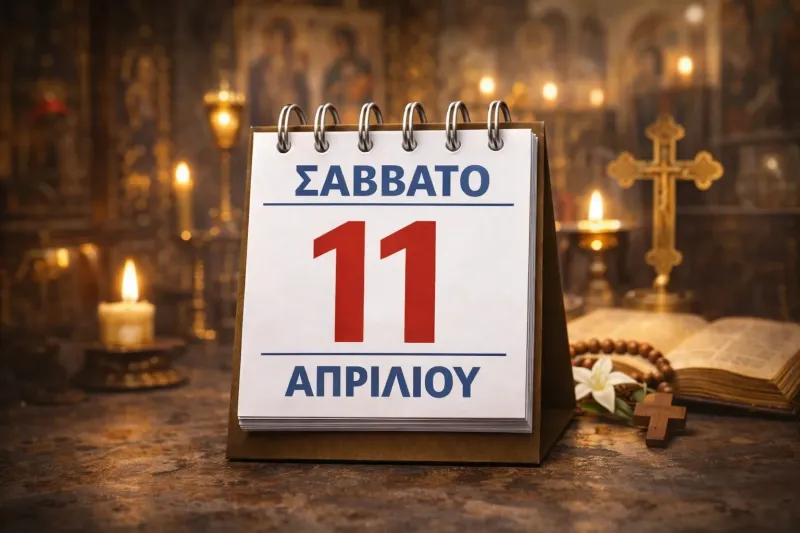 Μεγάλo Σάββατο 11 Απριλίου: Ποιοι γιορτάζουν σήμερα