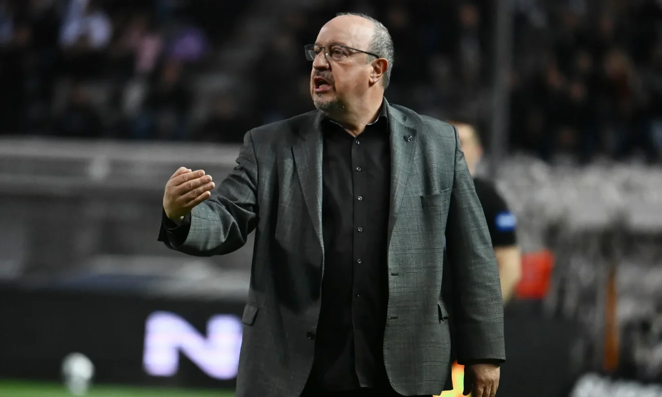rafa beniteth panathinaikos inter napoli europa league