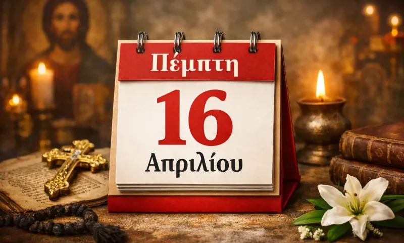 Πέμπτη 16 Απριλίου - Ποιοι γιορτάζουν σήμερα