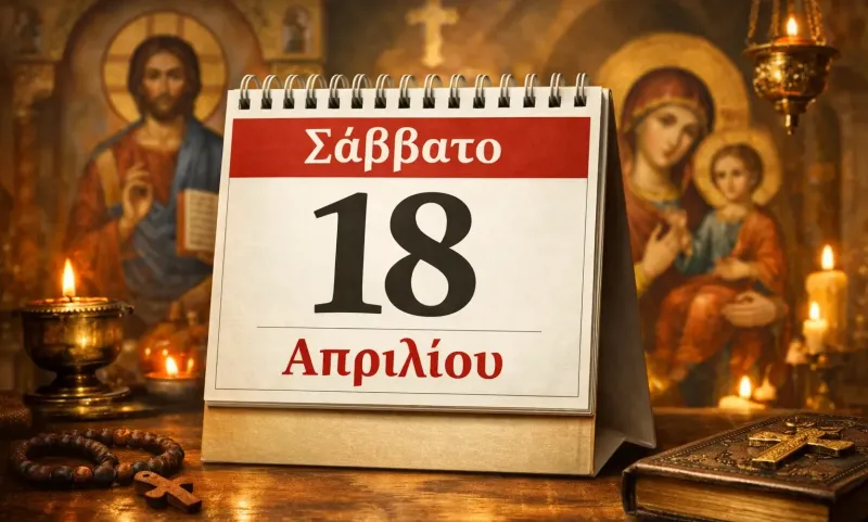 Σάββατο 18 Απριλίου - Ποιοι γιορτάζουν σήμερα