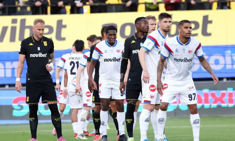 Άρης - Βόλος 1-2 (Ημίχρονο): Ο Άρης προηγήθηκε αλλά δέχτηκε την ανατροπή