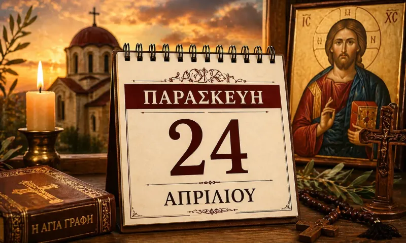 Παρασκευή 24 Απριλίου: Ποιοι γιορτάζουν σήμερα