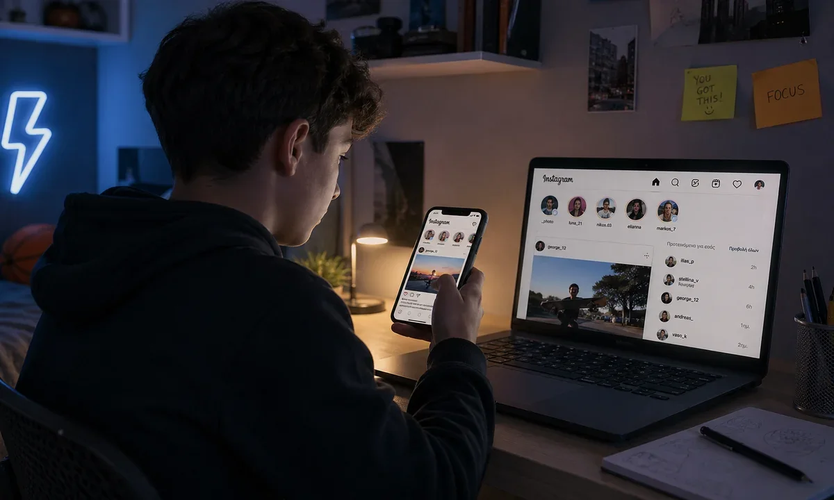 anonimia social media neos nomos prostasia anilikon