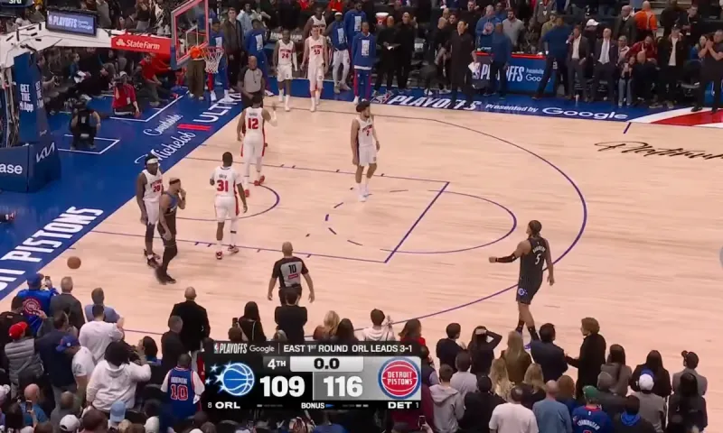 NBA : Ο Κάνινγκχαμ κράτησε ζωντανούς τους Πίστονς με 45 πόντους απέναντι στους Μάτζικ