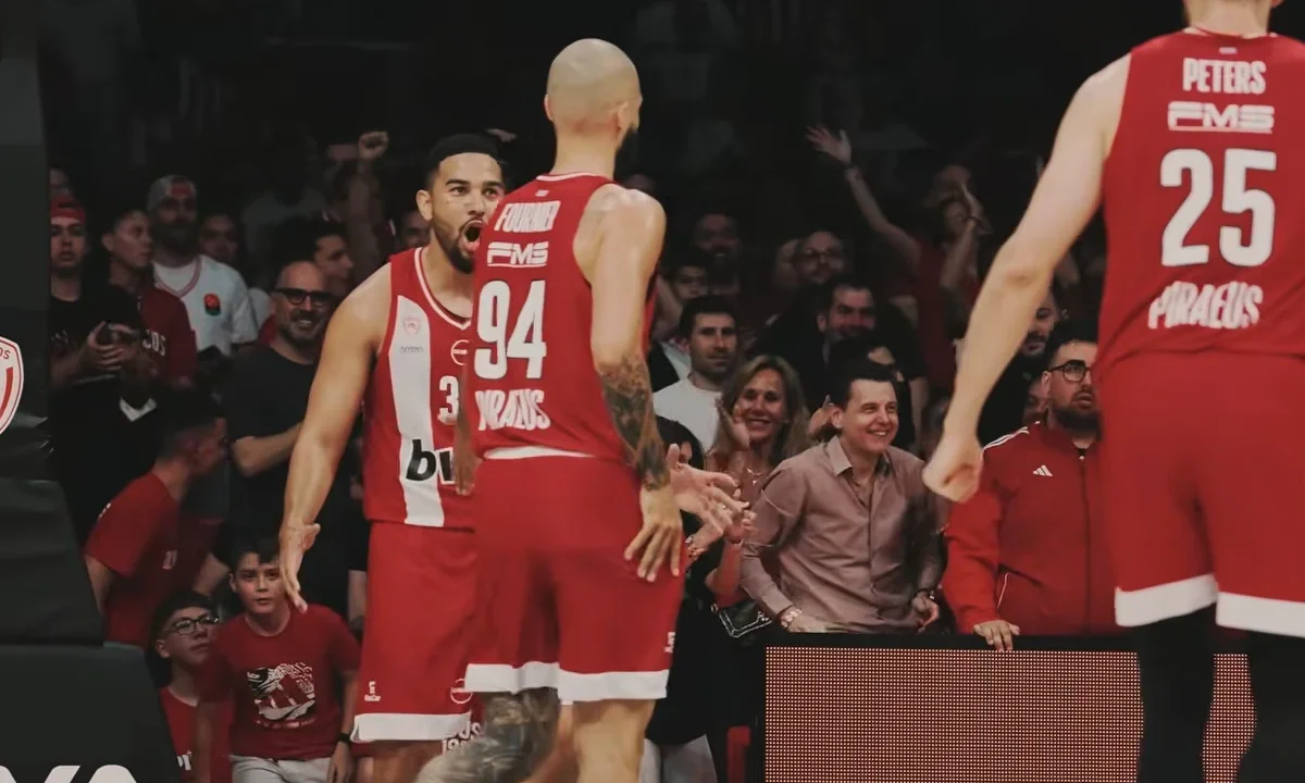 Ολυμπιακός Μονακό παρακάμερα