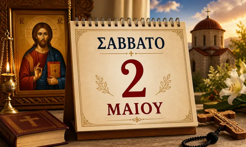Σάββατο 2 Μαΐου - Ποιοι γιορτάζουν σήμερα