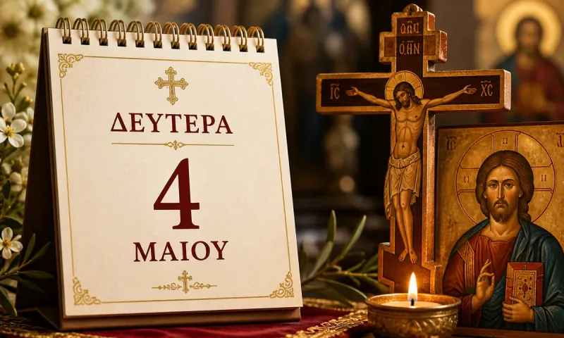 Δευτέρα 4 Μαΐου - Ποιοι γιορτάζουν σήμερα