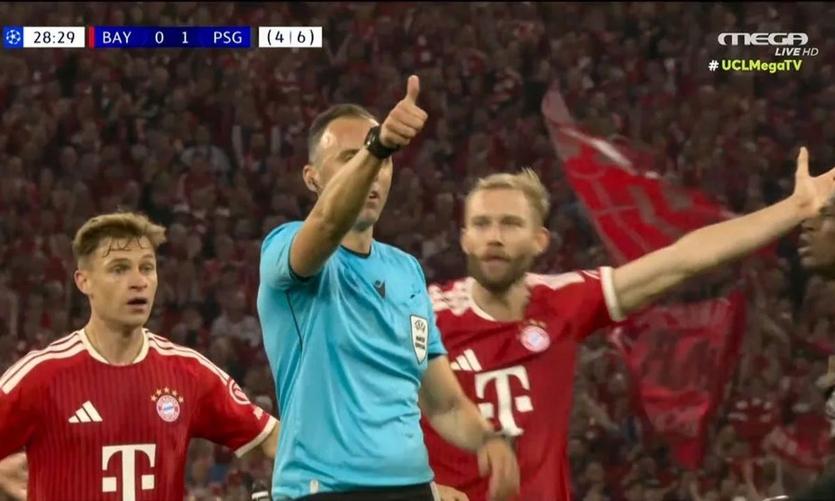 bayern monaxoy psg pari sent zermen uefa champions league diaitisia allianz arena