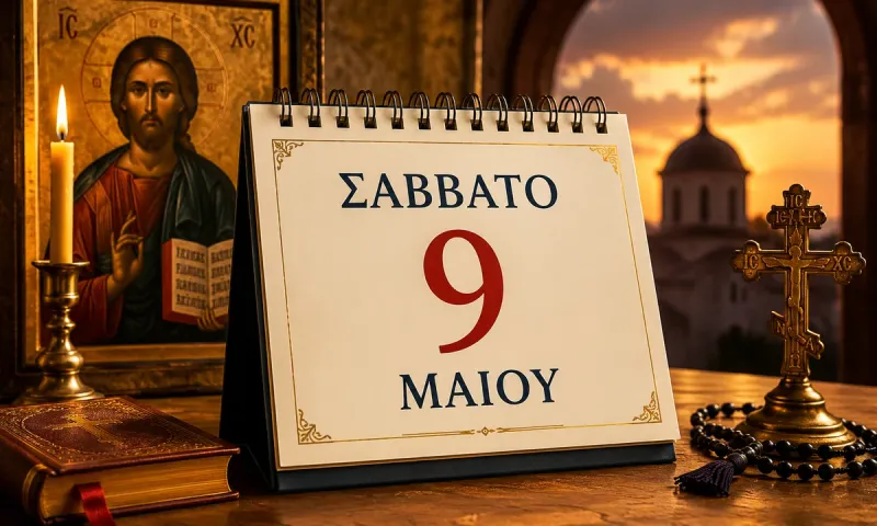 Σάββατο 9 Μαΐου - Ποιοι γιορτάζουν σήμερα