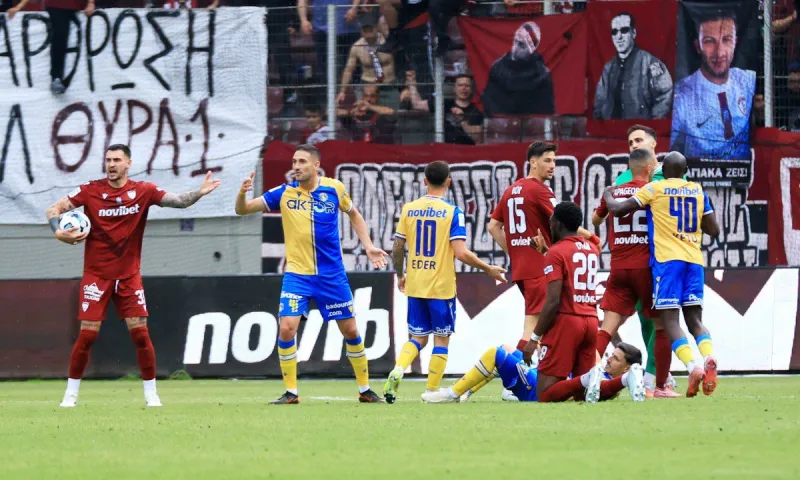 ΑΕΛ Novibet – Αστέρας Τρίπολης 1-1: «Χρυσός» βαθμός για τους Αρκάδες στη μάχη της παραμονής