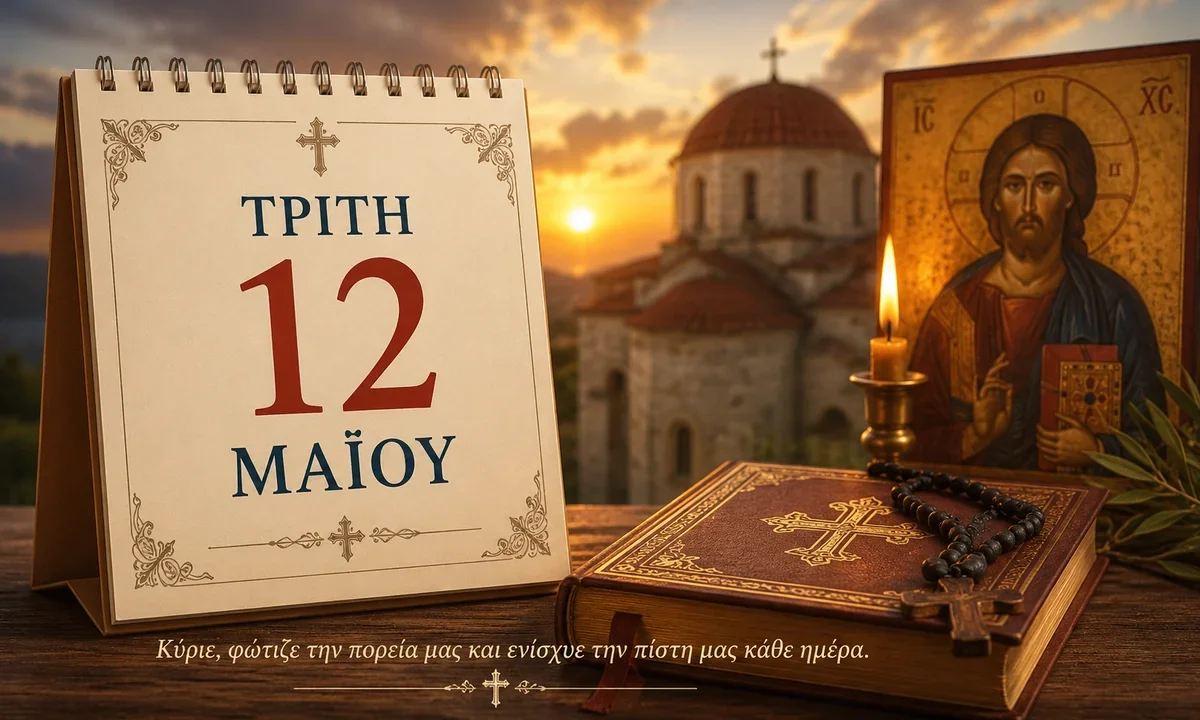 giorti eortologio eortologio 12 maiou