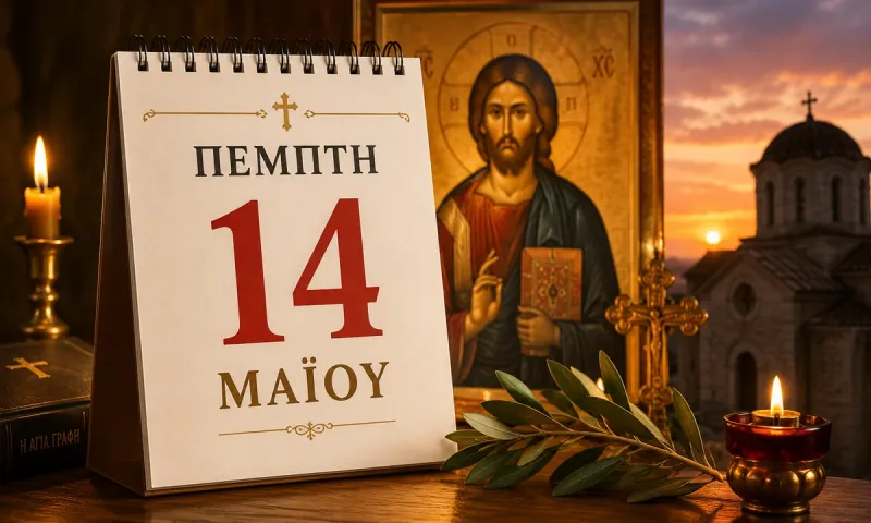 Πέμπτη 14 Μαΐου - Ποιοι γιορτάζουν σήμερα
