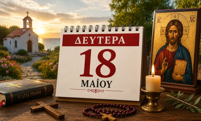 Δευτέρα 18 Μαΐου - Ποιοι γιορτάζουν σήμερα