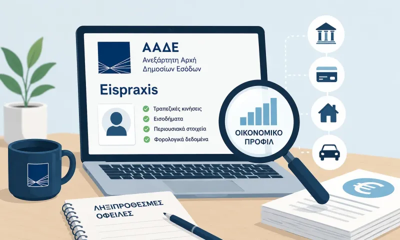 Eispraxis ΑΑΔΕ: Το νέο σύστημα AI παρακολουθεί κινήσεις λογαριασμών και περιουσίες