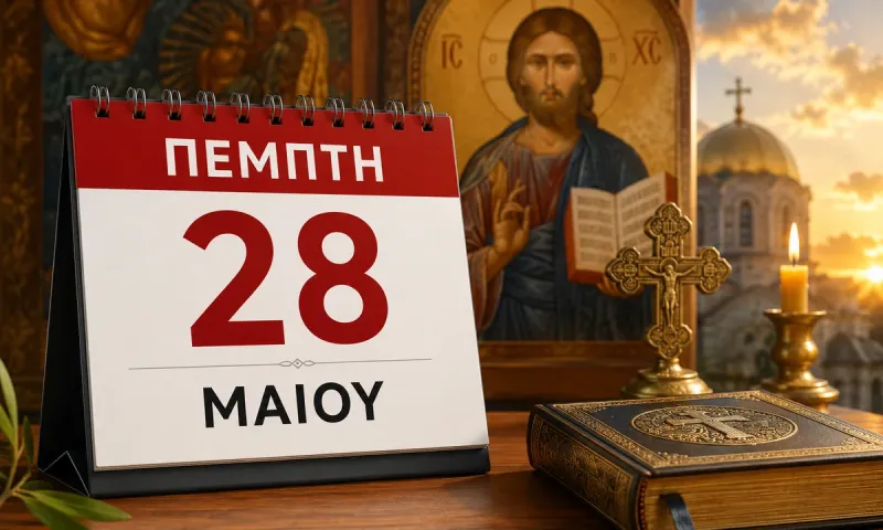 Πέμπτη 28 Μαΐου - Ποιοι γιορτάζουν σήμερα