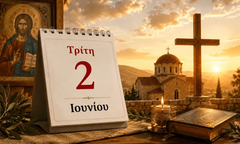 Τρίτη 2 Ιουνίου – Ποιοι γιορτάζουν σήμερα