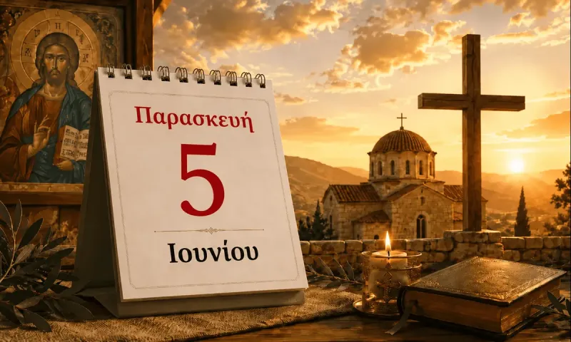 Ποιοι γιορτάζουν σήμερα – Παρασκευή 5 Ιουνίου
