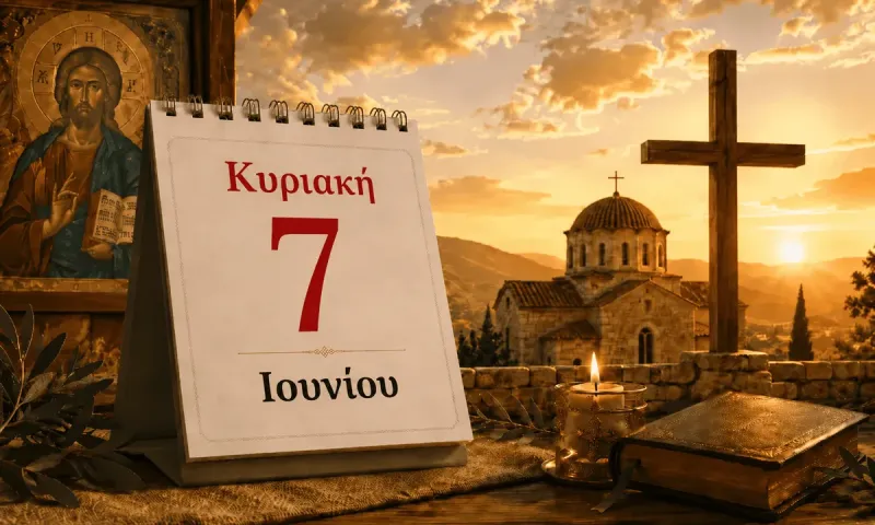 Ποιοι γιορτάζουν σήμερα – Κυριακή 7 Ιουνίου