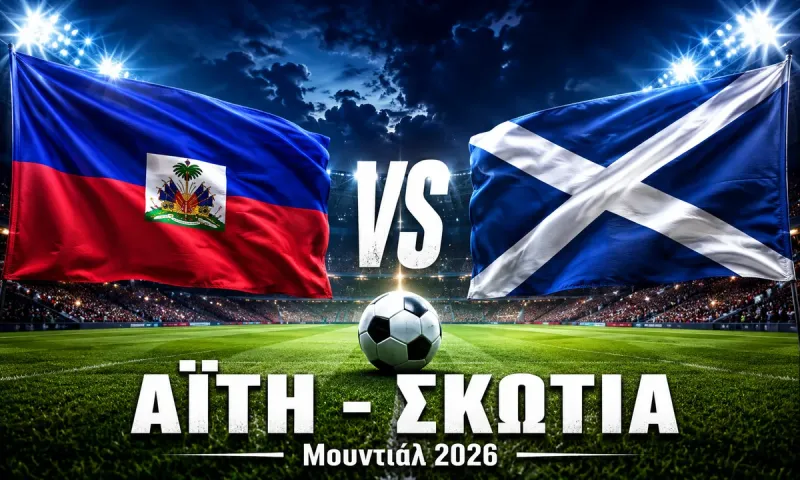 Αϊτή - Σκωτία : Σε ποιο κανάλι παίζει σήμερα ο αγώνας