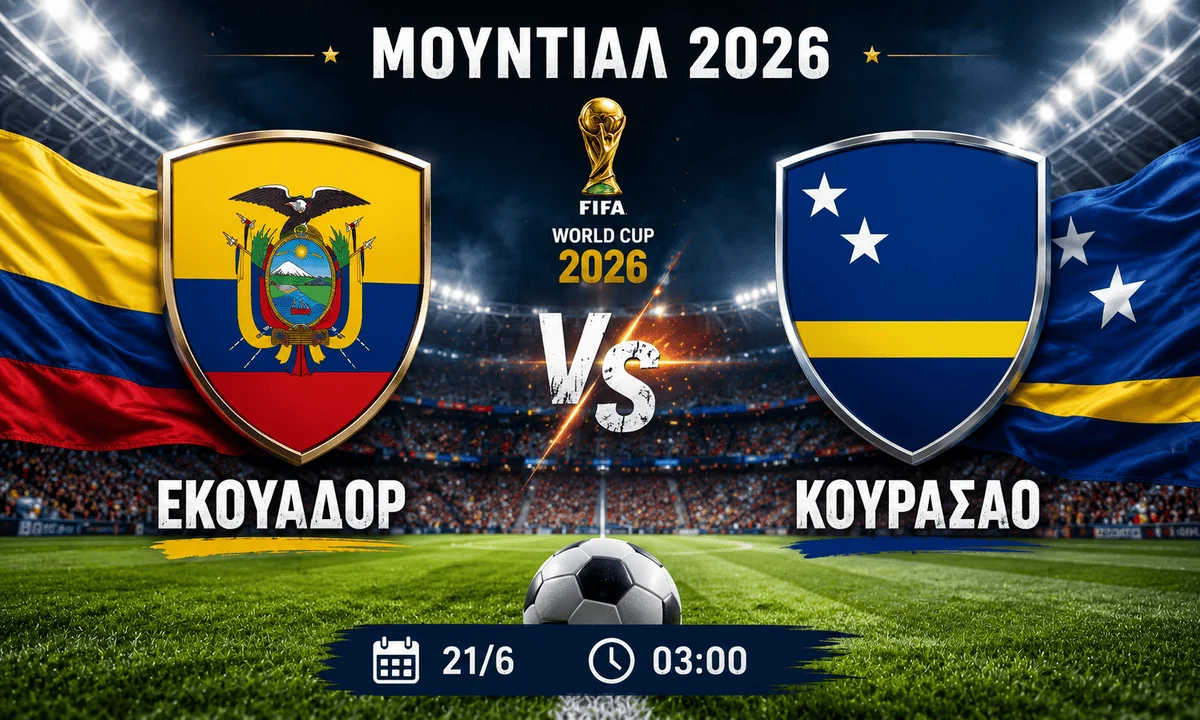 equador kourasao kanali podosfairo mundial 2026