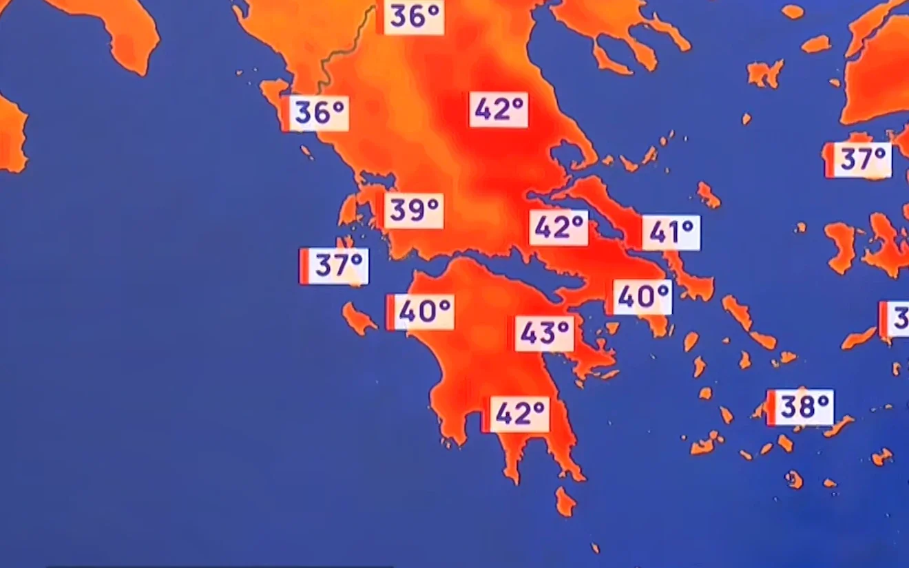 Η εξέλιξη του καιρού μετά τον καύσωνα